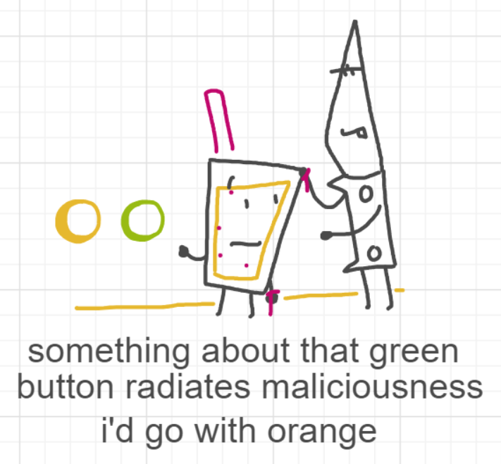 A panel from Running Duos, episode four of the Board Boards object show by Furretwalk/WalkingFurret.